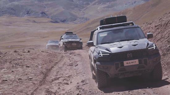 Brave plateau moat warrior 917% became the first luxury electric off-road vehicle that crossed the ancient road of Kerria _fororder_image008